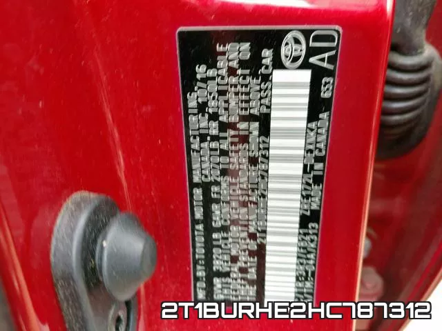 2T1BURHE2HC787312 фото 2