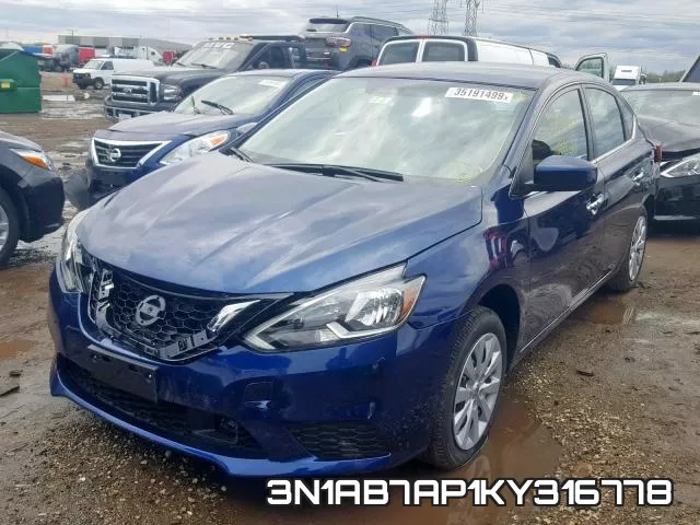 3N1AB7AP1KY316778 фото 3