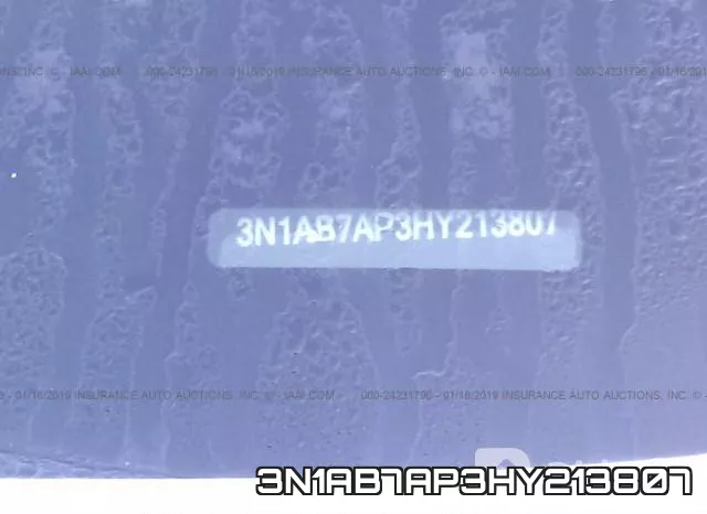 3N1AB7AP3HY213807 фото 10