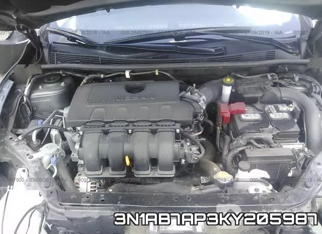 3N1AB7AP3KY205987 фото 2