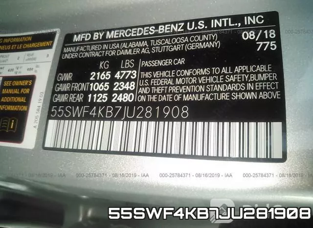 55SWF4KB7JU281908 фото 10