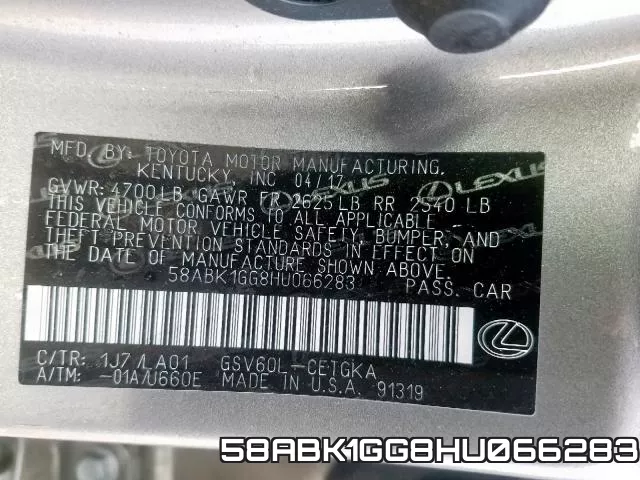 58ABK1GG8HU066283 фото 2