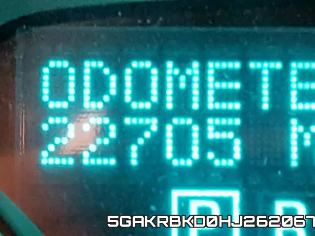 5GAKRBKD0HJ262067 фото 9