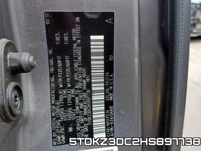 5TDKZ3DC2HS897738 фото 2