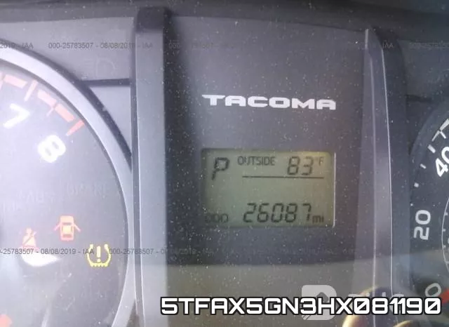 5TFAX5GN3HX081190 фото 8