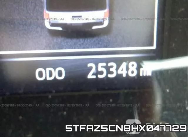 5TFAZ5CN8HX047729 фото 8
