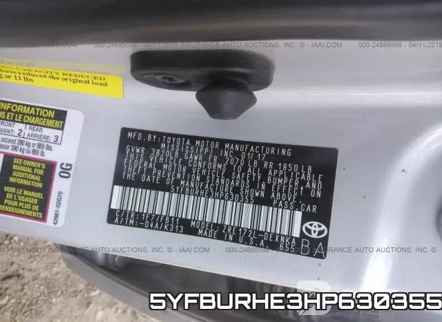 5YFBURHE3HP630355 фото 10