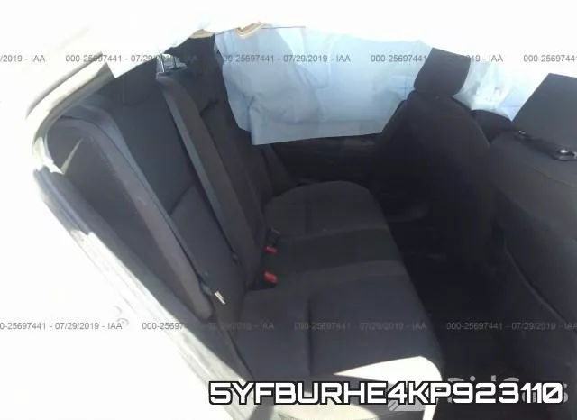 5YFBURHE4KP923110 фото 9