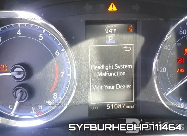 5YFBURHE8HP711464 фото 8