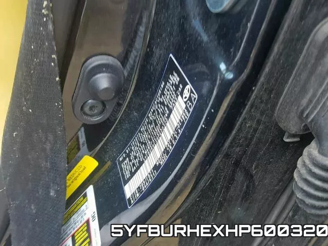5YFBURHEXHP600320 фото 2