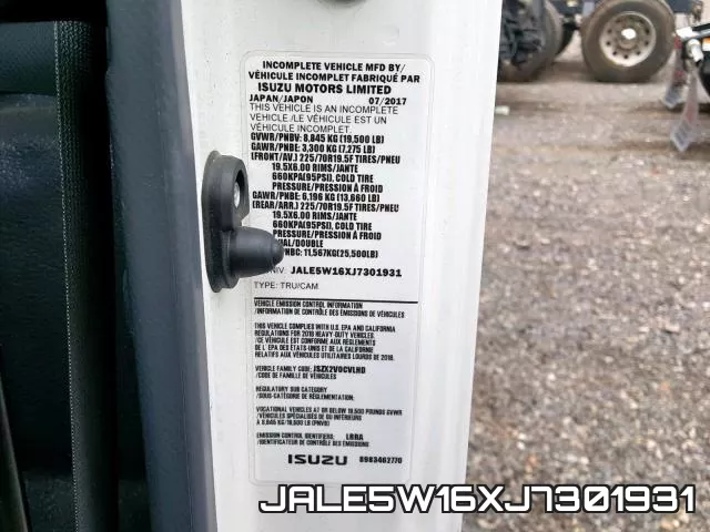 JALE5W16XJ7301931 фото 2