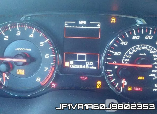 JF1VA1A60J9802353 фото 8