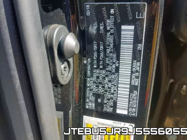 JTEBU5JR9J5556055 фото 2
