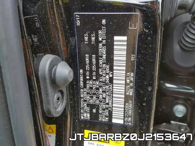 JTJBARBZ0J2153647 фото 2