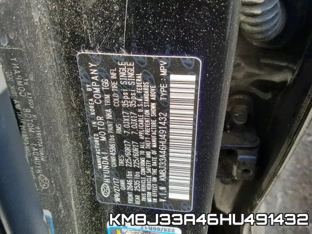 KM8J33A46HU491432 фото 2