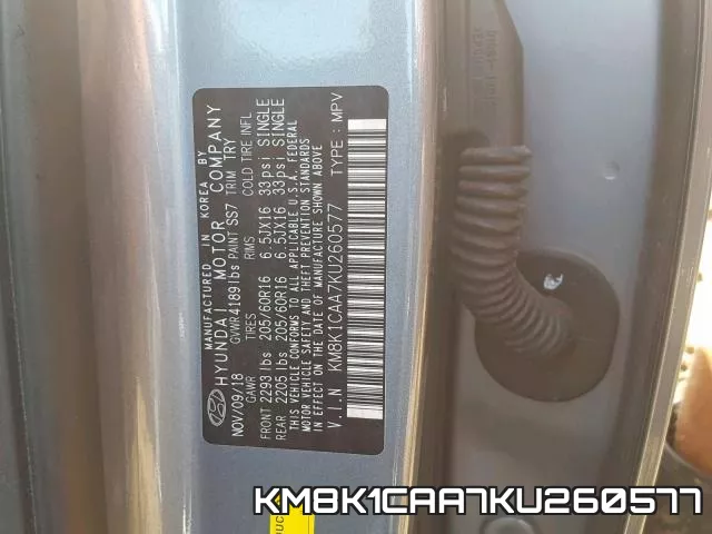 KM8K1CAA7KU260577 фото 2