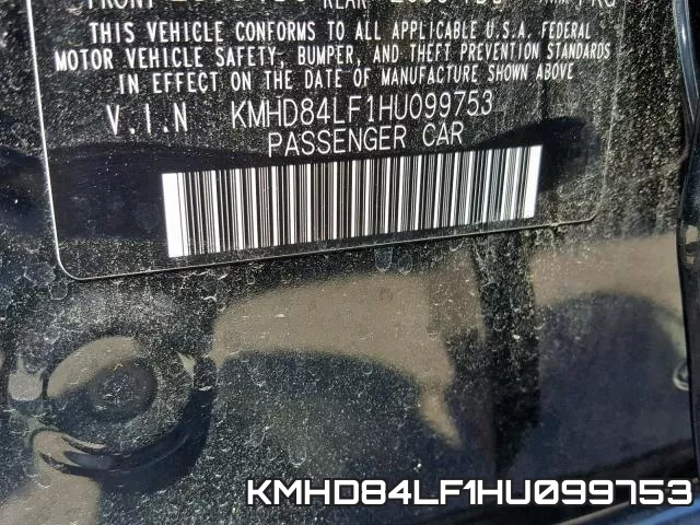 KMHD84LF1HU099753 фото 2