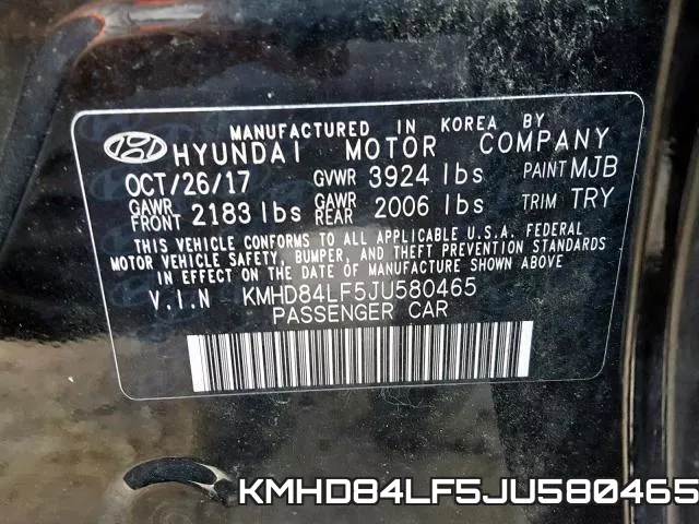 KMHD84LF5JU580465 фото 2