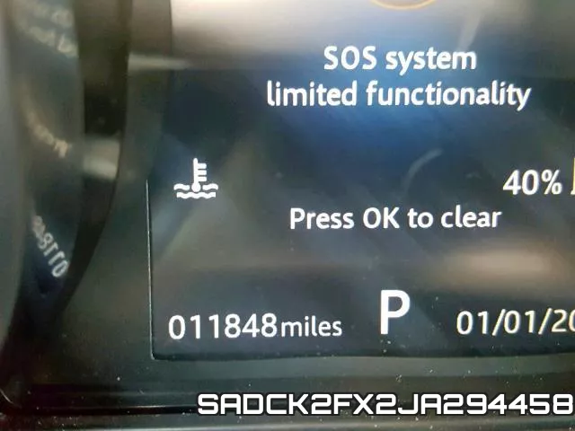 SADCK2FX2JA294458 фото 9
