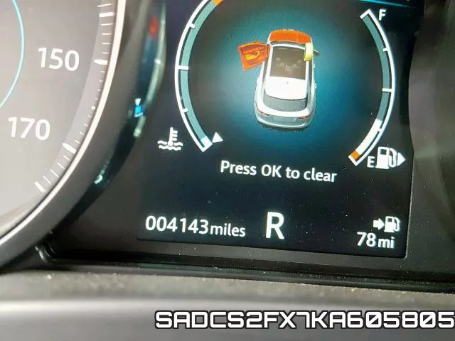 SADCS2FX7KA605805 фото 9