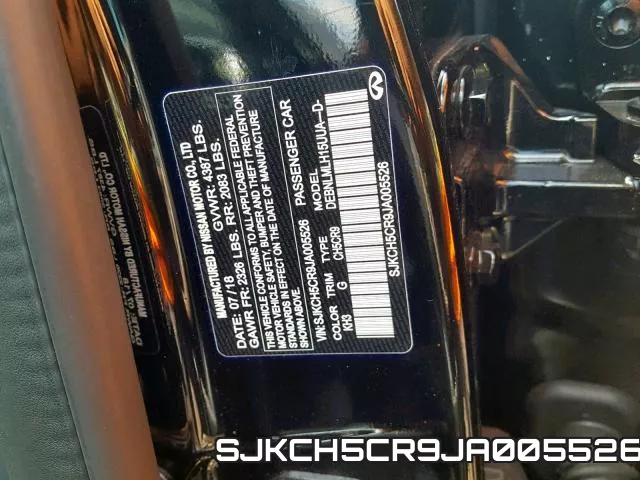 SJKCH5CR9JA005526 фото 2