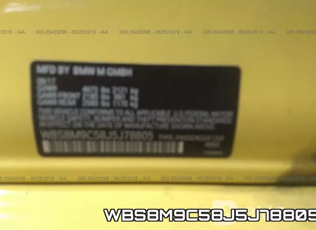 WBS8M9C58J5J78805 фото 10