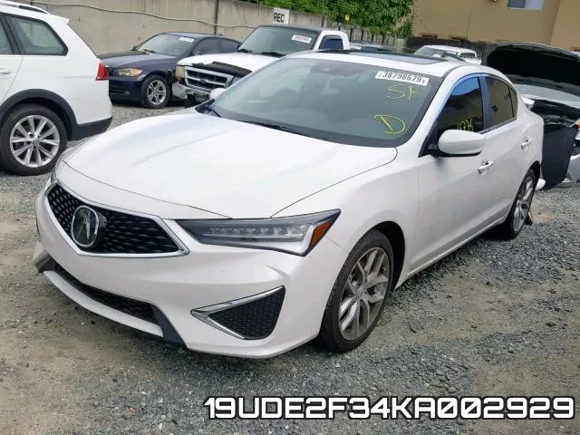 19UDE2F34KA002929 фото 3
