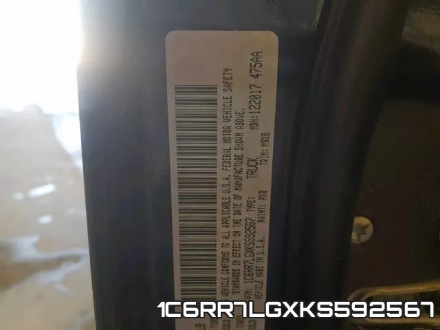 1C6RR7LGXKS592567 фото 2