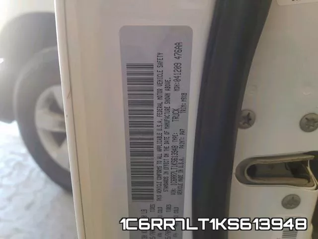 1C6RR7LT1KS613948 фото 2