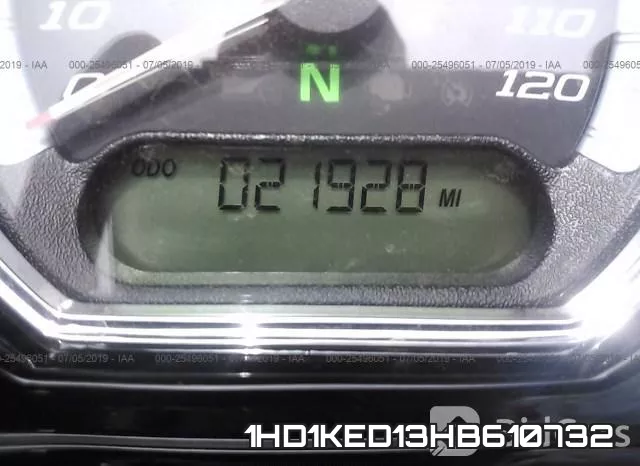 1HD1KED13HB610732 фото 8