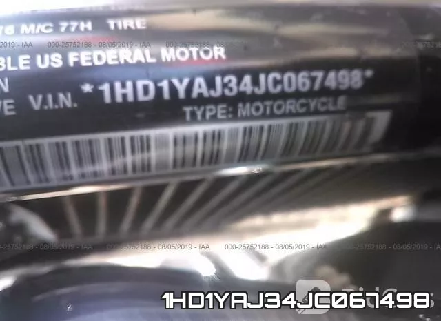 1HD1YAJ34JC067498 фото 2