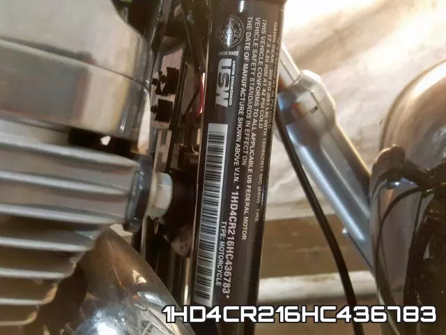 1HD4CR216HC436783 фото 2