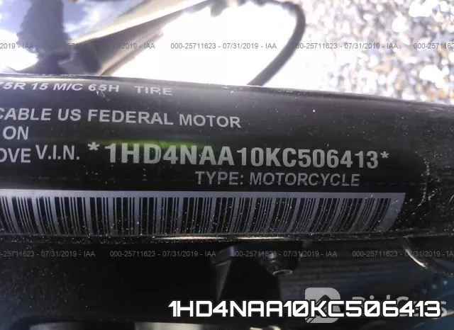1HD4NAA10KC506413 фото 2