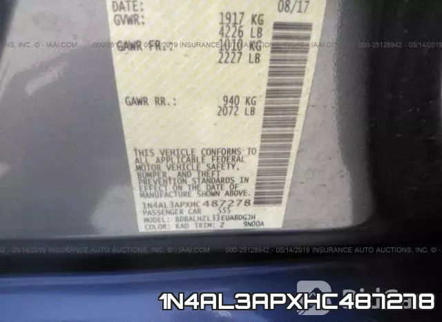 1N4AL3APXHC487278 фото 10