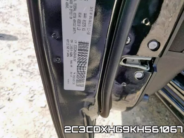 2C3CDXHG9KH561067 фото 2