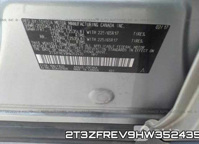 2T3ZFREV9HW352435 фото 10