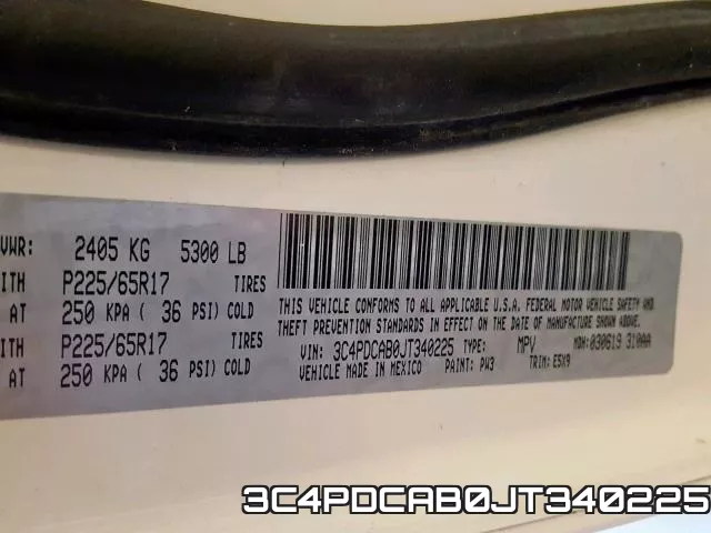 3C4PDCAB0JT340225 фото 2