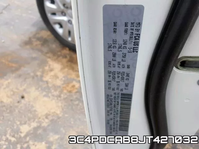 3C4PDCAB8JT427032 фото 2
