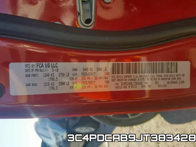 3C4PDCAB9JT383428 фото 2