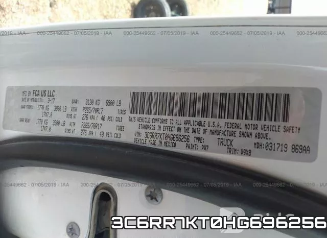 3C6RR7KT0HG696256 фото 10