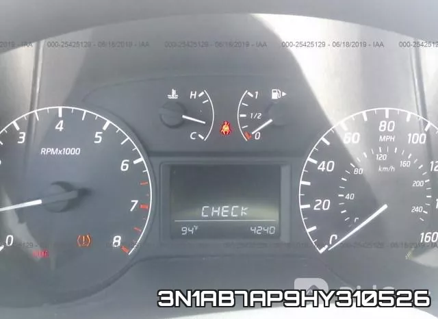 3N1AB7AP9HY310526 фото 8