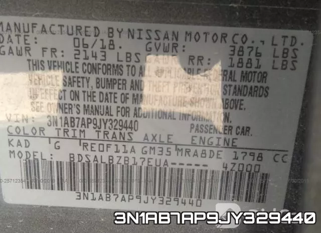 3N1AB7AP9JY329440 фото 10