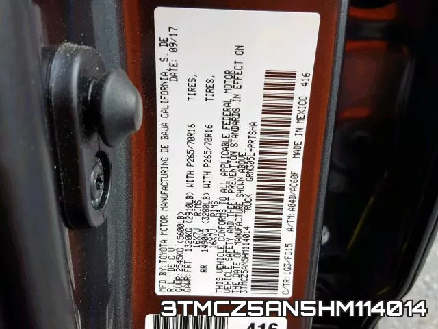 3TMCZ5AN5HM114014 фото 2