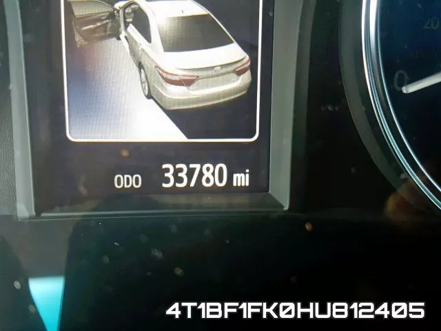 4T1BF1FK0HU812405 фото 9