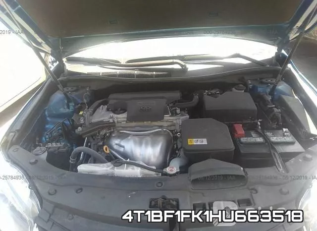 4T1BF1FK1HU663518 фото 2