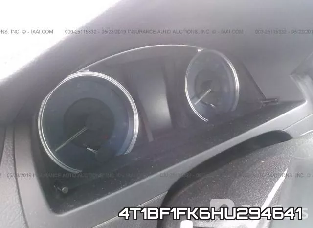 4T1BF1FK6HU294641 фото 8