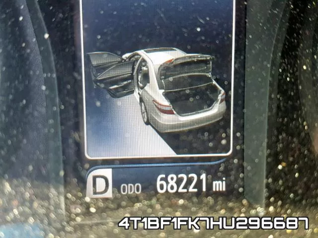 4T1BF1FK7HU296687 фото 9