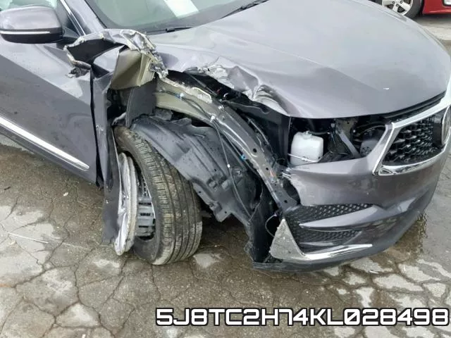5J8TC2H74KL028498 фото 9