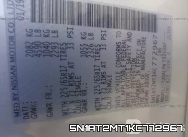 5N1AT2MT1KC772967 фото 10