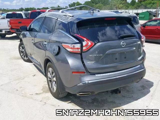 5N1AZ2MH0HN155955 фото 4
